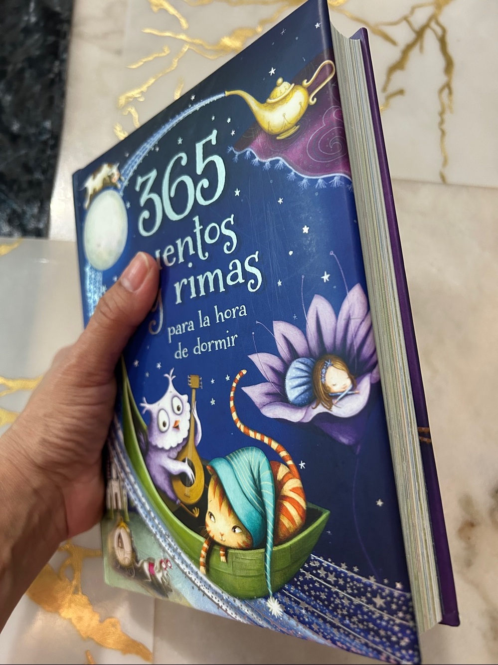 365 cuentos y rimas para la hora de dormir -Children’s Spanish Book Hardcover - Picture 16 of 16